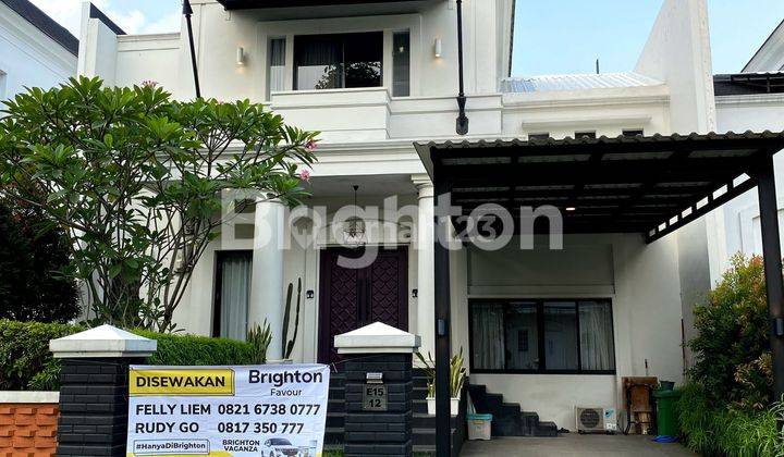 Rumah Full Renovasi siap huni dengan dapur besar, Cluster De Maja, De park bsd 1