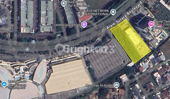 Kavling di Alam Sutera dengan lingkungan strategis !!