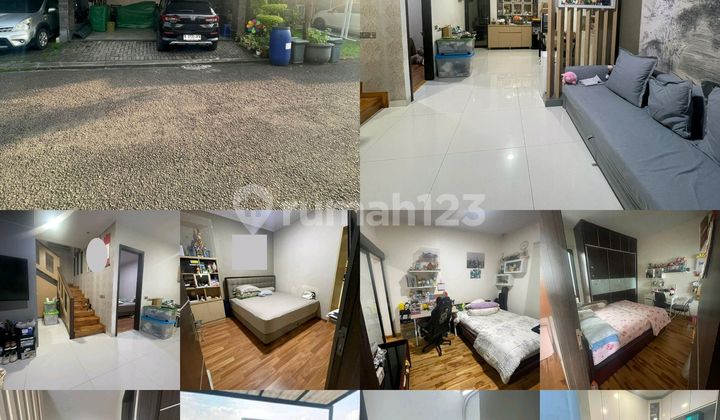 Rumah The Icon Dekat Toll Bsd City, Sudah Full Renovasi 2 Lantai, The Icon Bsd City