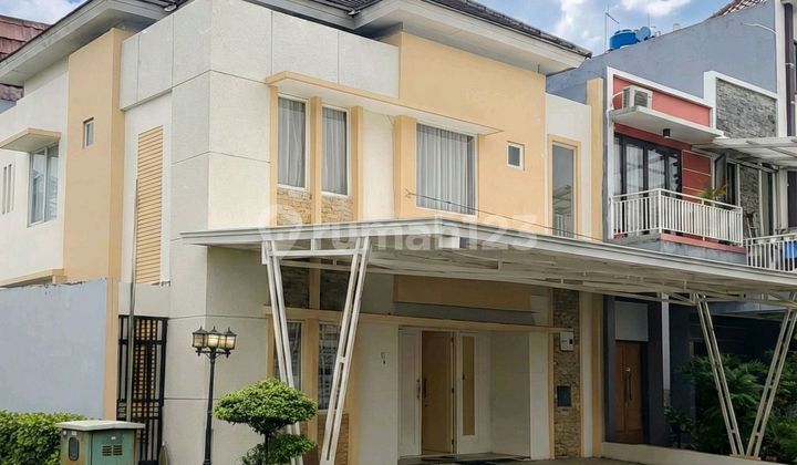 Termurah! Jual Cepat Rumah 2 Lantai Hoek Badan Full Renovasi Cluster Simplicity, Dekat Train Station- Aeon Mall & Pintu Toll, BSD City,