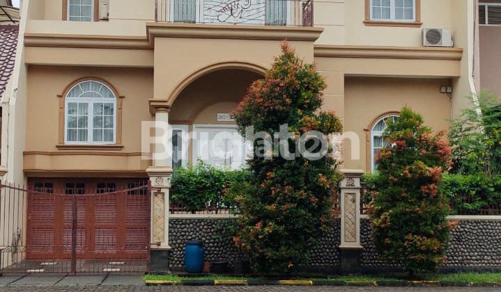 Rumah siap huni cluster puspitaloka, view cantik depan taman, tusuk sate, BSD