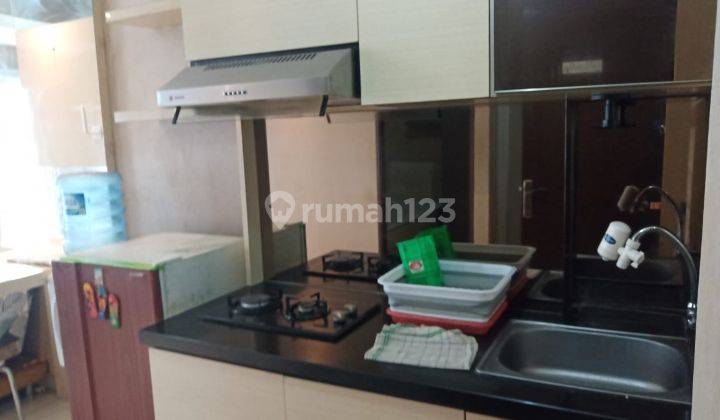 Disewakan Apartemen Puri Park View Tower A 2BR Lt 6 Hadap Taman utara Full Furnish Siap Huni Bu 2