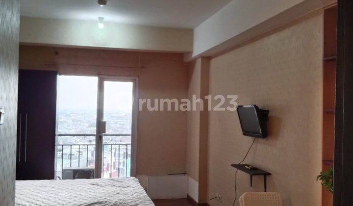 Disewakan Apartemen Puri Park View Tower B Studio Lt 12 Ukuran 25m2 Full Furnish Siap Huni Hadap Pool Harga Murah 1