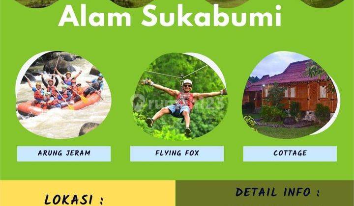 Di Jual Lahan Produktif di kawasan wisata Alam Sukabumi Selaras Adventure 1