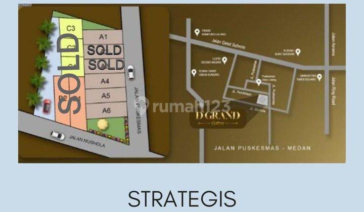 Rumah dekat Mall Manhattan dan Gatot Subroto Medan  5