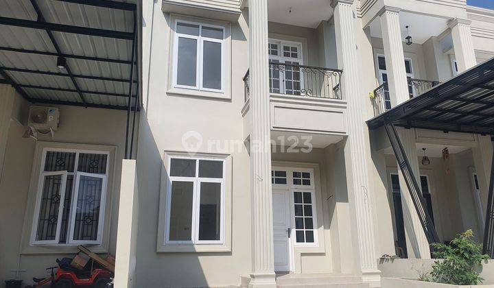 Siap Huni Row Jalan Lebar Rumah Mewah Di Medan Johor  1