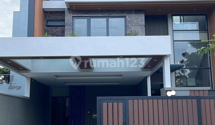 Dijual Rumah Baru Citraland Mewah Surabaya Barat Lift Taman