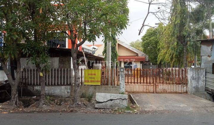 Dijual Rumah Hitung Tanah Area Komersial Jalan Raya Kalijudan Surabaya 1