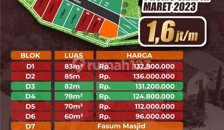 Tanah kavling siap bangun di Jatihandap, cicaheum, SHM. Murah! 9