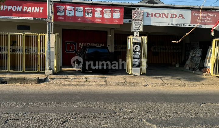 Jual Rumah Toko Nol Jalan Utama Raya Tuban Lokasi Strategis 1