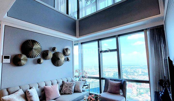 Jual Unit Penthouse Furnished Super Mewahla Riz Mansion, Pakuwon Mall, Surabaya 1