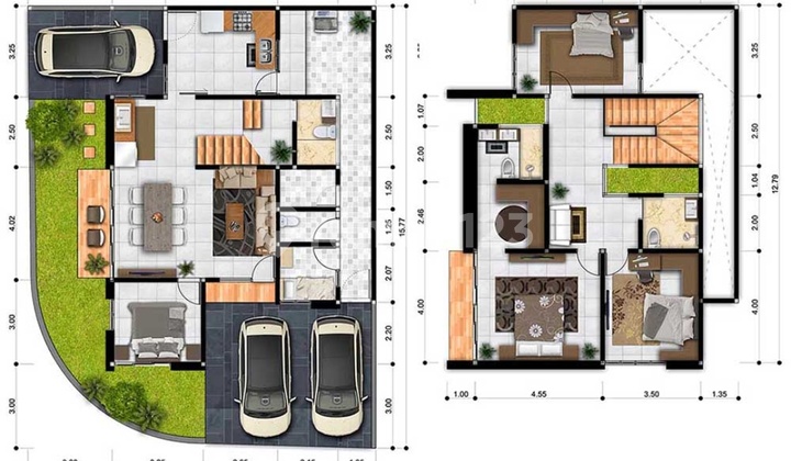 Jual Rumah Baru Gres Di Gayung Kebon Sari Hook Mewah 2