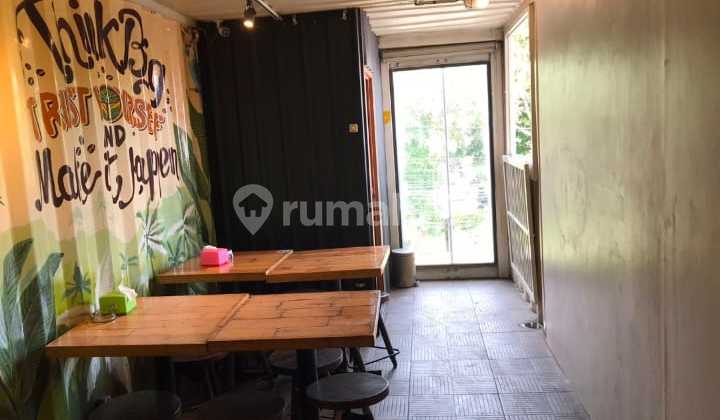 Jual Ruko Beserta Bisnis Cafenya Rame Pengunjung Banyak
