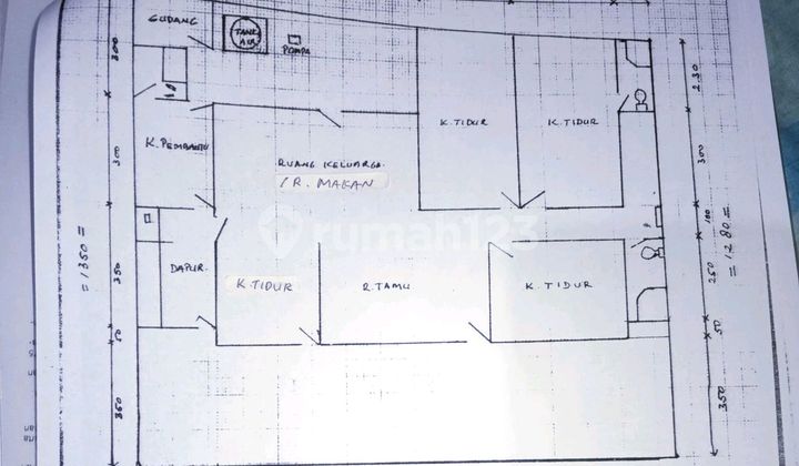 Old House, Land Count, Affordable Price in Pejaten, South Jakarta 2