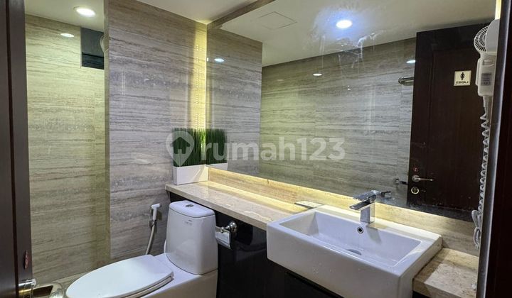 Taman Anggrek Kondo 2+1,sdh.reno Bagus, Jual Semi. Apartemen Anselia 2 Kamar Tidur Unfurnished