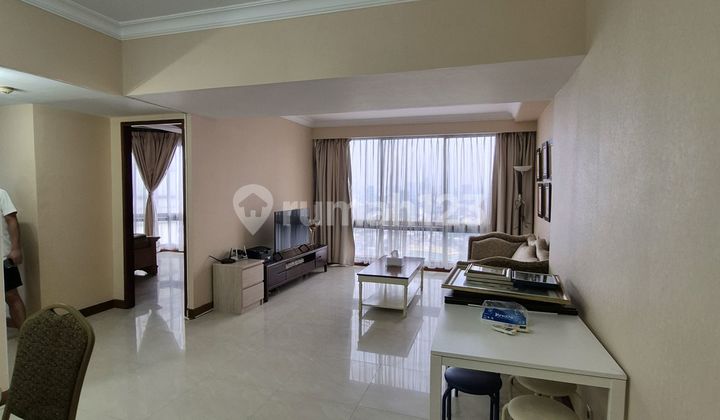 Kondo Taman Anggrek 2+1 for Rent, Quick, Homely, Corner Unit Laelia Apartment 2 Bedrooms Furnished.