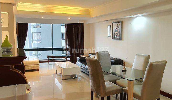 Kondo TA 88m,KT 2+1,Bagus,hadap timur dan hommy Apartemen Taman Anggrek 2 Kamar Tidur Bagus Furnished