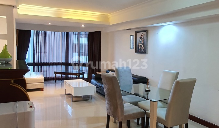 Kondo TA 88m,KT 2+1,Bagus,hadap timur dan hommy Apartemen Taman Anggrek 2 Kamar Tidur Bagus Furnished