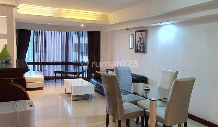 Kondo TA, 88m,KT 2+1,renov,timur dan best view. Apartemen Taman Anggrek 2 Kamar Tidur Bagus Furnished 1