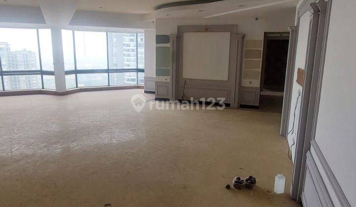 Unit Langka Very Very Best View Combined 3 Bd,luas 292m2. Apartemen Taman Anggrek 4 Kamar Tidur Bagus Unfurnished 2