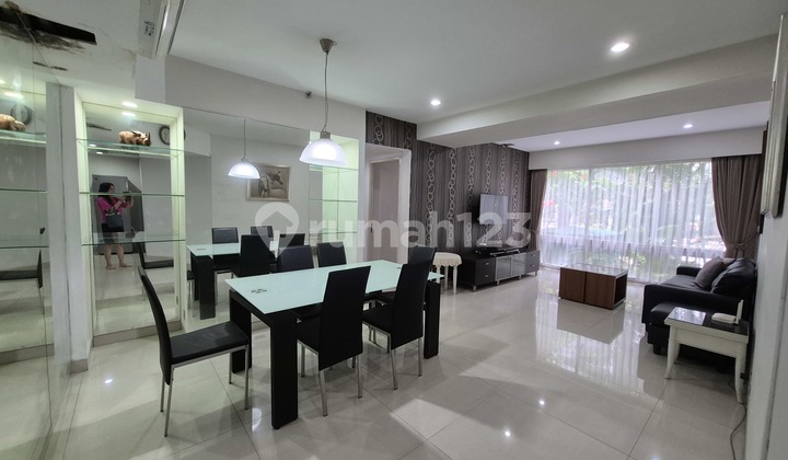 Taman Anggrek Kondo,2+1, Rapi , Apik Terawat Apartemen Anselia 2 Kamar Tidur Furnished Bagus