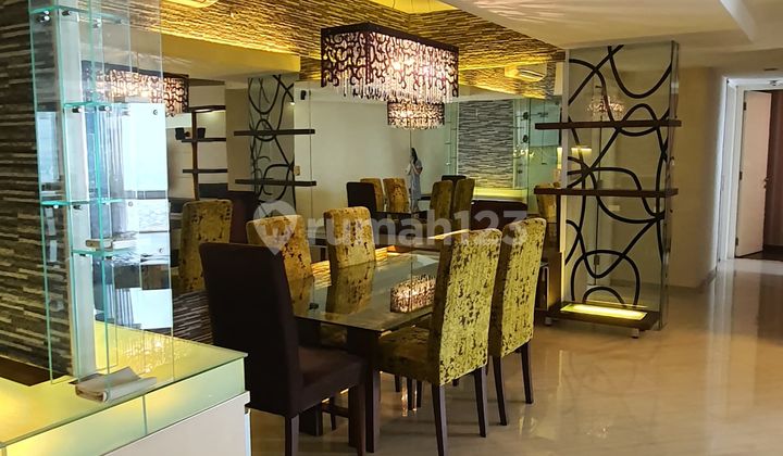 Kondo Taman Anggrek 3+1, Luxury, Exclusive, Disewakan Cepat Apartemen Miltonia 3 Kamar Tidur Furnished 2