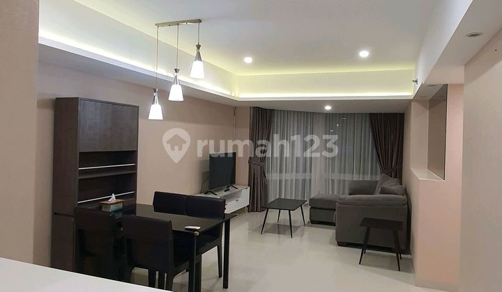Taman Anggrek Kondo ,88m2, Kmr Tdr 2+1, Luxury,hommy Apartemen 2 Kamar Tidur Furnished 2