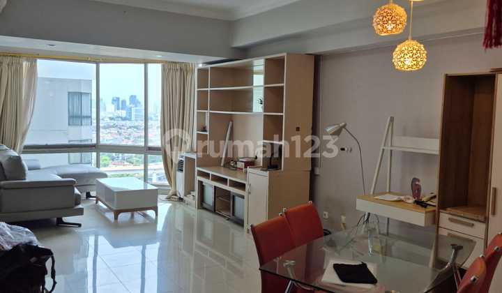 Kondo Taman Anggrek 2+1, 88m², Best View/Best Fengshui Because It Faces East, Cheapest Move-in Ready Anselia Apartment 2 Bedrooms Semi Furnished