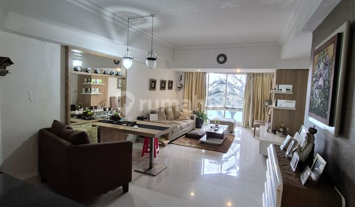 Ta Kondo 88m2, Kmr Tdr 2+1, View Pool.dan Hommy Apartemen 2 Kamar Tidur Furnished 1