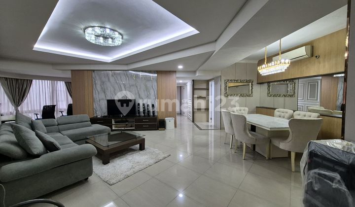 T. Anggrek 3+1, Luxury, Hommy & Nyaman. Disewakan.cepat Apartemen 3 Kamar Tidur Furnished