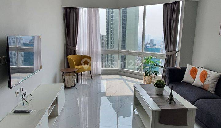 Kondo TA Brandnew, 88m,KT 2+1,luxury,hommy Apartemen Taman Anggrek 2 Kamar Tidur Baru