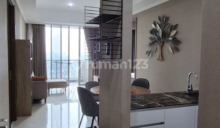 Tares 99m, Knr Tidur 2+1, Ff,bagus, Hommy Apartemen 2 Kamar Tidur Furnished 1