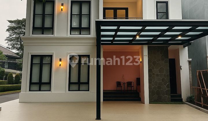 Rumah Mewah Brand New Siap Huni Tipe American di Alam Sutera