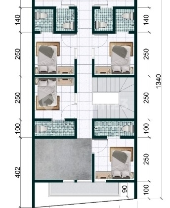 Cheap, 3-Floor Boarding House with SHM near UPN Campus 2