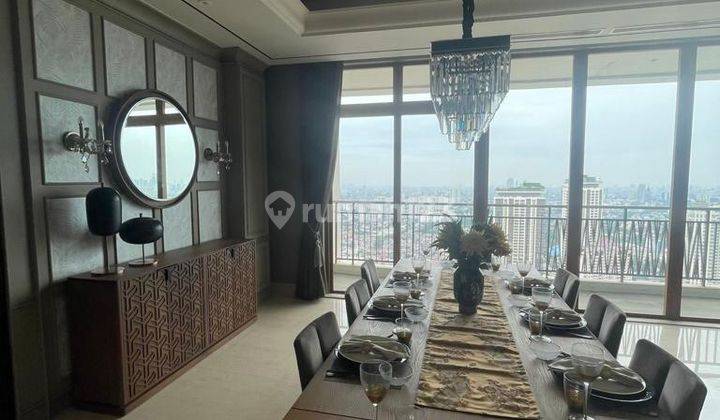 Pakubuwono Signature, 4 +1 Bedroom, Full Furnished, High Floor SCBD view, Lux Interior Design 2