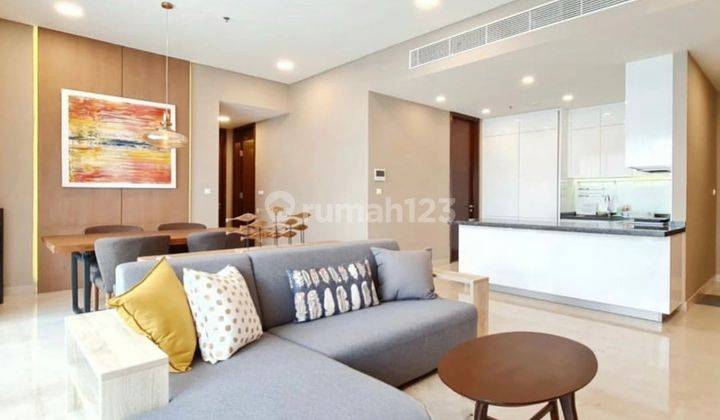 Anandamaya 2 Kamar Tidur Dijual, Full Furnished, High Floor With Unblocked City View 1