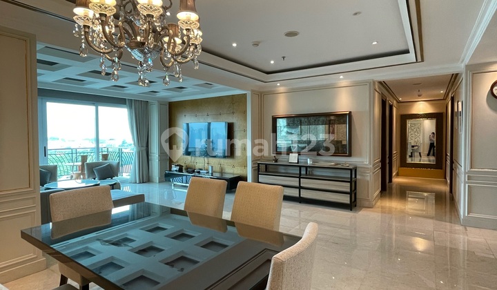 Pakubuwono Residence 3 BR + 1 Study Room Newly Renovated