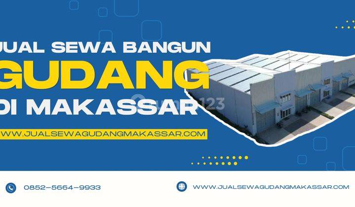 Kavling Gudang Workshop di Makassar Siap Bangun Strategis  2