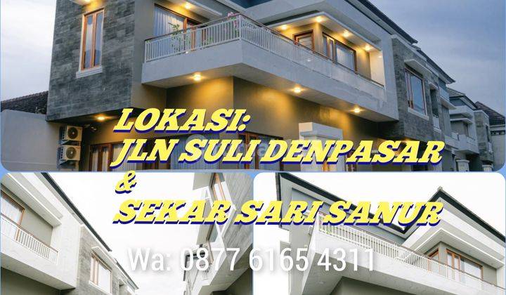 Rumah Cluster Semi Villa Di Jln Suli Denpasar  1