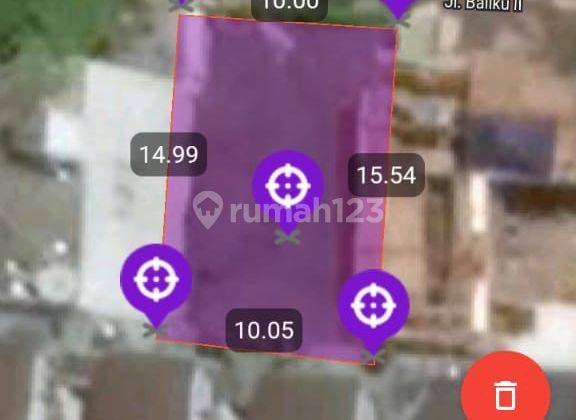 Tanah 150m2 Lingk Villa jln 6 mtr di Kerobokan  Badung  10