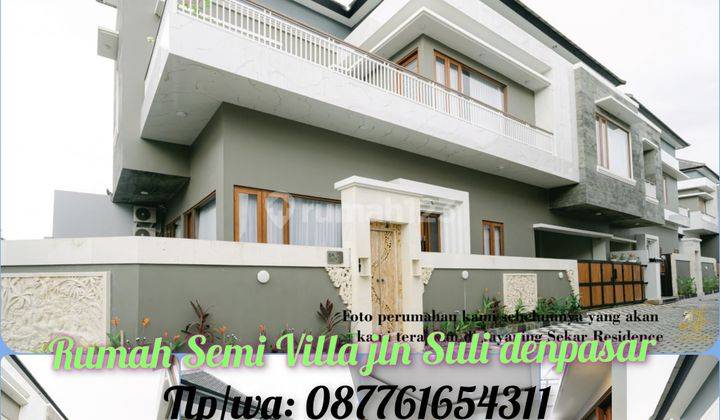 Rumah Cluster Semi Villa Di Jln Suli Denpasar  2