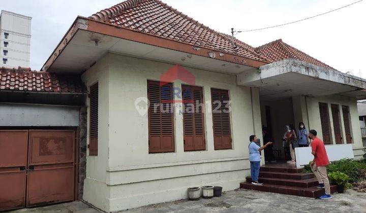 Rumah Lama Murah Hitung Tanah Saja di Pusat Kota Jalan Tirtayasa Bandung Dekat Mall. Akses Mudah Dari Jl Martadinata, Juanda, Dll 2