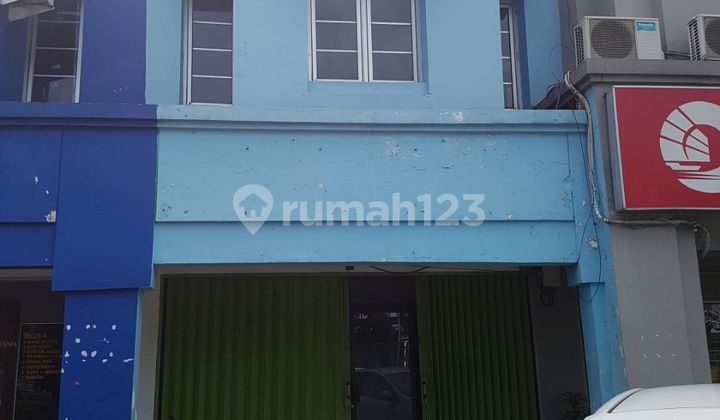 2 Lantai Ruko Besar Mediterania Galuh Mas Strategis Luas Pinggir Jalan 2