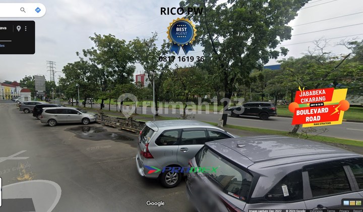 Location Jalan Raya Ruko 2 Lantai Cikarang Jababeka Metro Boulevard 2