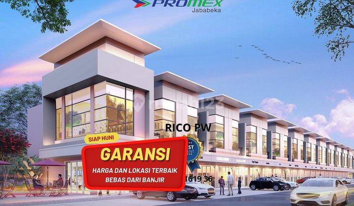 Ruko Komersil 3Bisnis Sapphire Saphire 2 Lantai Karawang Siap Pakai 2