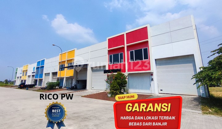 Gudang Multi Guna 3Bisnis Center Karawang Barat Tanjungpura Siap Pakai Cikarang