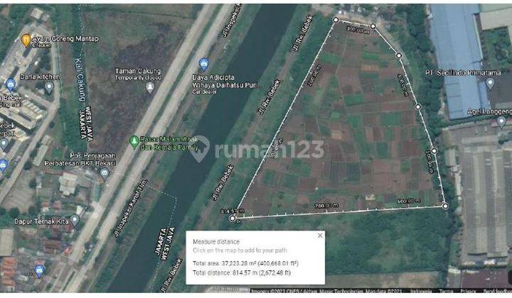Dijual Tanah Daerah Bekasi Bkt 1
