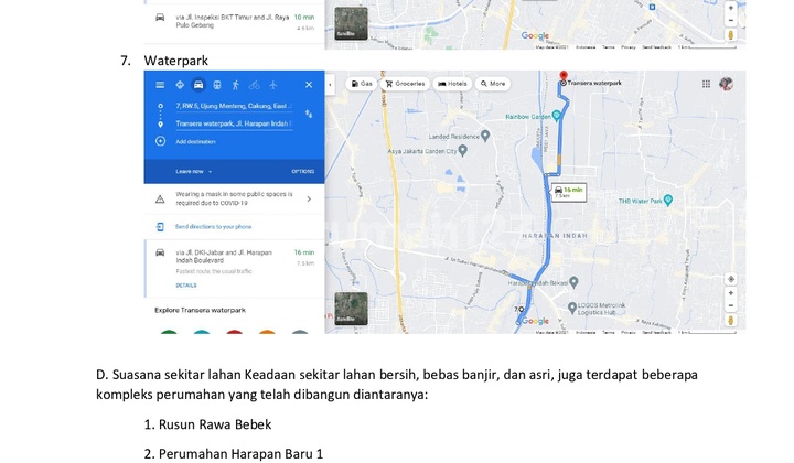 Dijual Tanah Daerah Bekasi Bkt  6