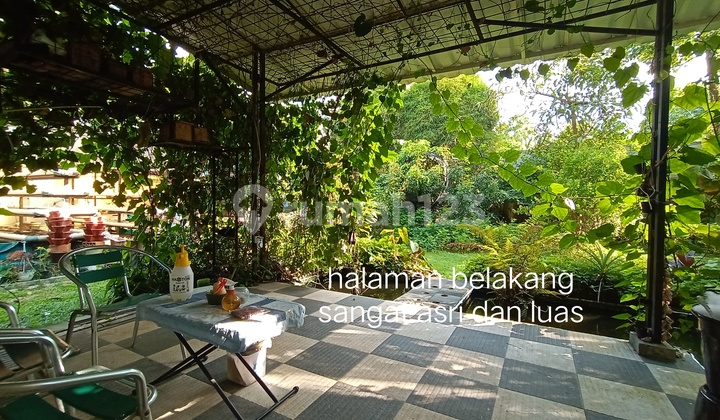 Rumah Siap Huni Full Taman Dibelakang Rumah Di Mediterania Sentul