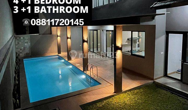 Rumah Dijual Murah Siap Huni Sertifikat Shm Plus Swimming Pool  2